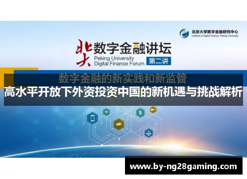 高水平开放下外资投资中国的新机遇与挑战解析 高水平开放下外资投资中国的新机遇与挑战解析